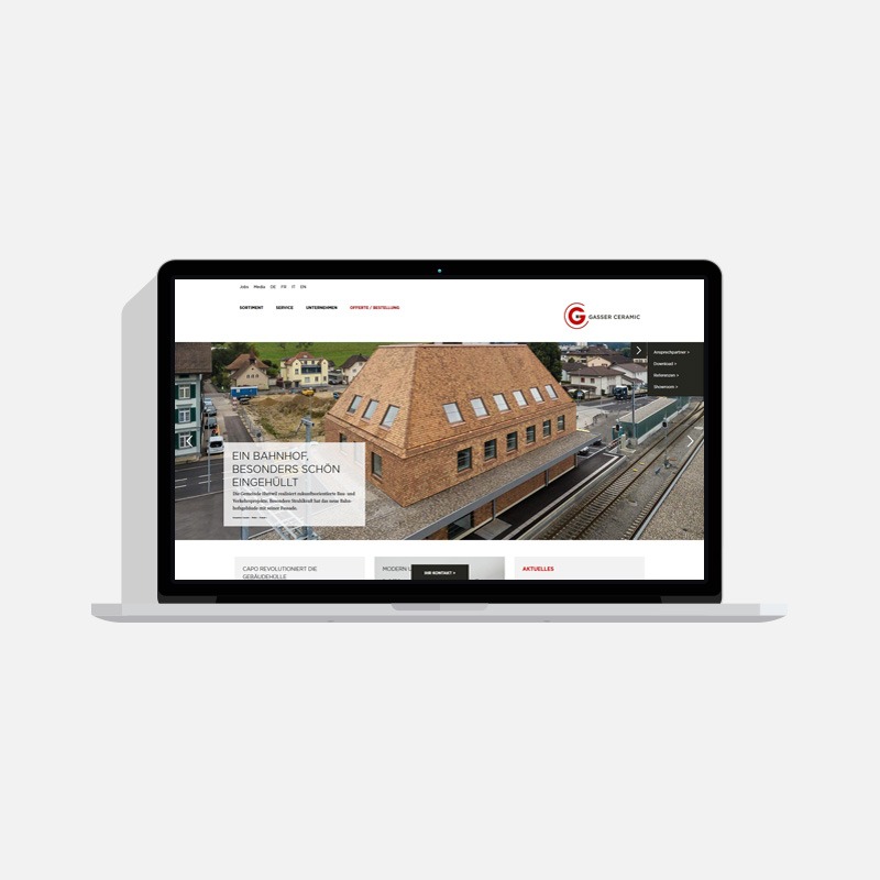 Für Gasser Ceramic setzten wir gemeinsam mit der Kommunikationsagentur “pur” eine moderne, responsive Webseite inkl. Sprachwechsler um [...]
